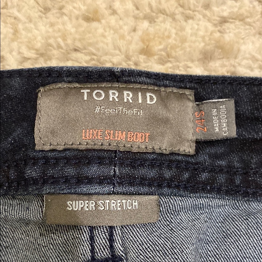 Women's Dark Blue Jeans - Picture 5 of 9